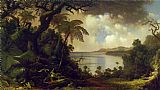 Martin Johnson Heade View from Fern Tree Walk, Jamaica painting